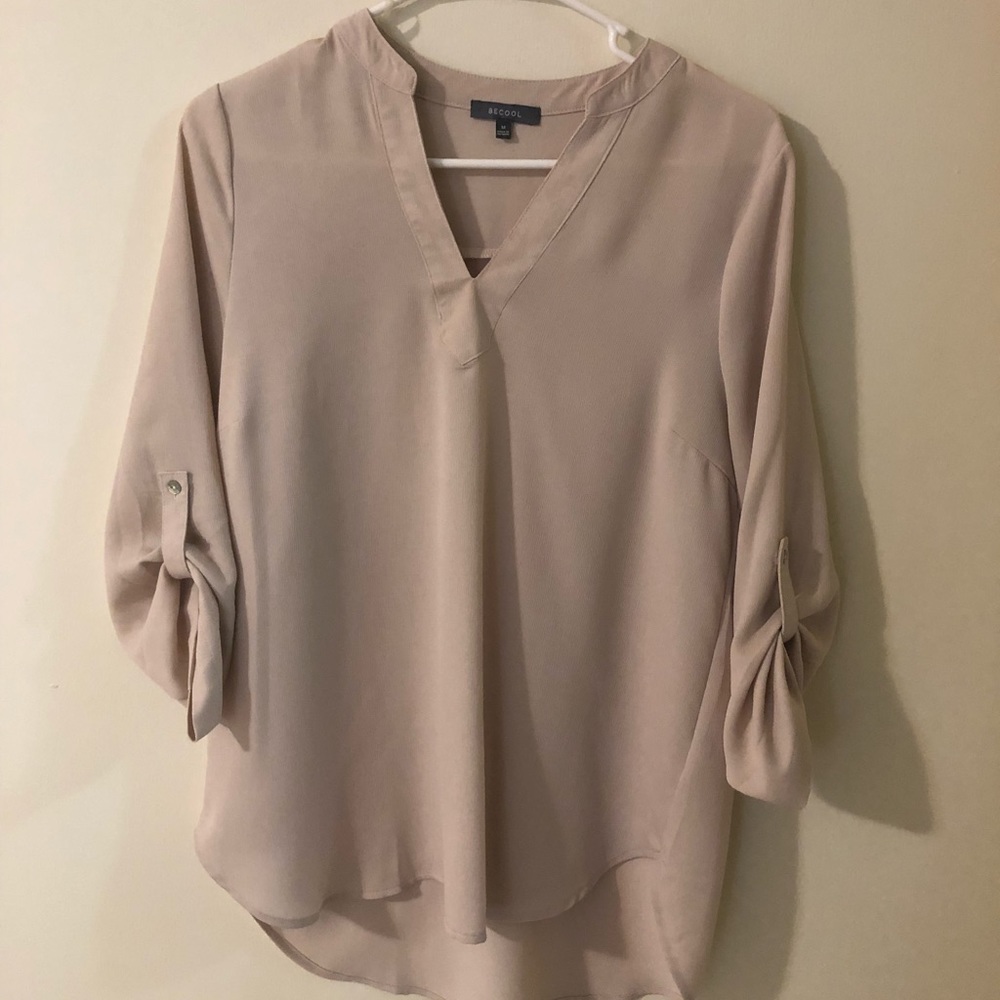 Beige blouse